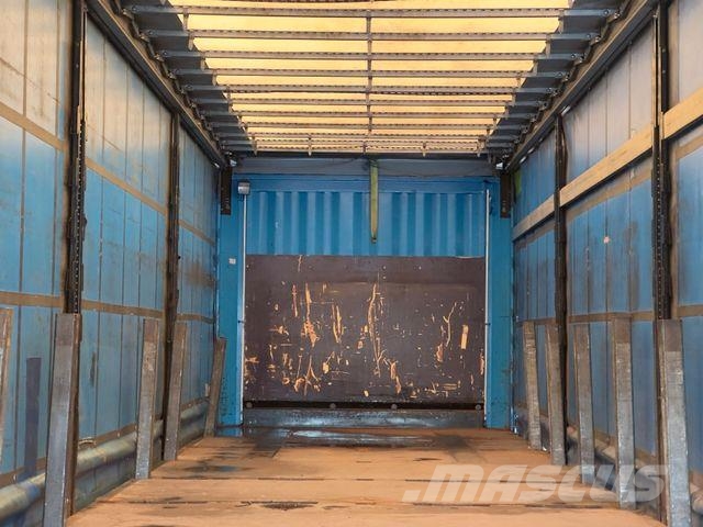 Krone SD Plane Liftachse, Box, Edscha, Hubdach,Rungen Curtainsider semi-trailers