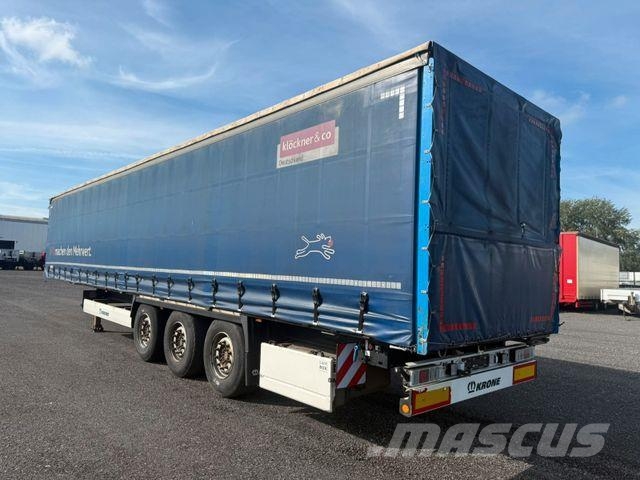 Krone SD Plane Liftachse, Box, Edscha, Hubdach,Rungen Gardintrailer