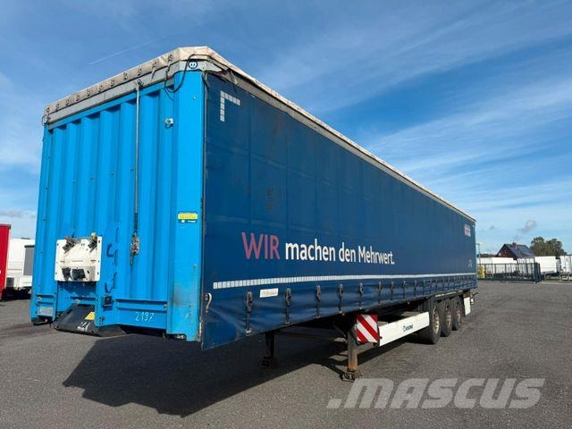 Krone SD Plane Liftachse, Box, Edscha, Hubdach,Rungen Gardintrailer