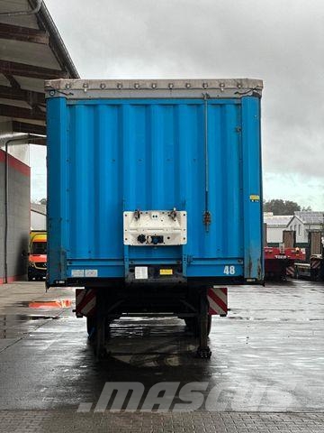 Krone SD Plane Liftachse, Box, Edscha, Hubdach,Rungen Curtainsider semi-trailers