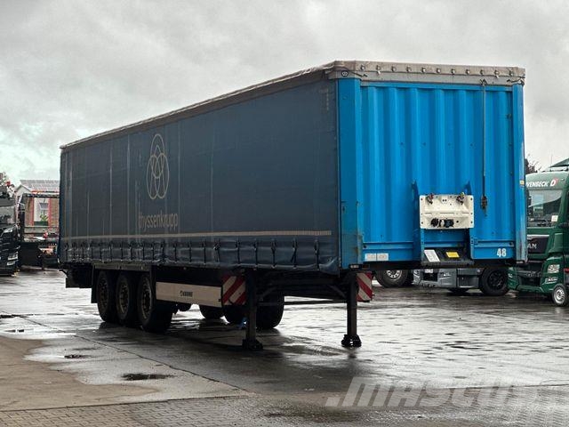 Krone SD Plane Liftachse, Box, Edscha, Hubdach,Rungen Curtainsider semi-trailers