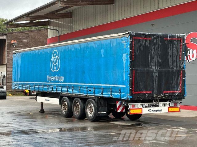 Krone SD Plane Liftachse, Box, Edscha, Hubdach,Rungen Curtainsider semi-trailers