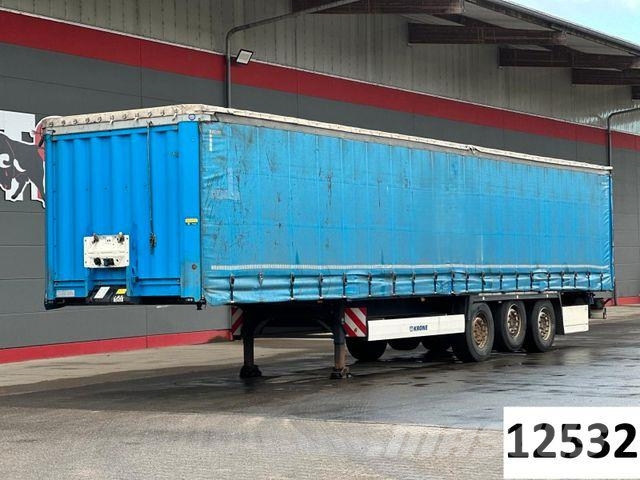 Krone SD Plane Liftachse, Box, Edscha, Hubdach,Rungen Curtainsider semi-trailers