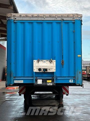 Krone SD Plane Liftachse, Box, Edscha, Hubdach,Rungen Curtainsider semi-trailers