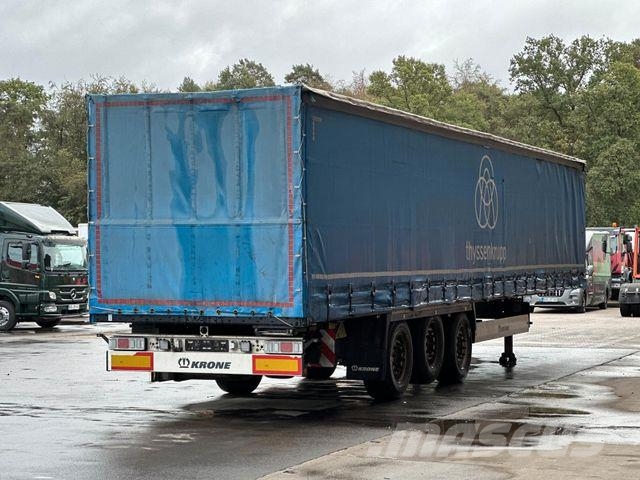 Krone SD Plane Liftachse, Box, Edscha, Hubdach,Rungen Curtainsider semi-trailers