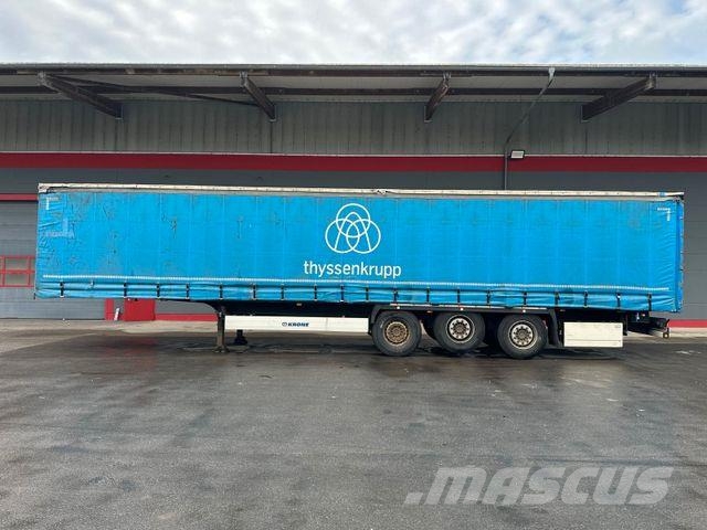 Krone SD Plane Liftachse, Box, Edscha, Hubdach,Rungen Curtainsider semi-trailers
