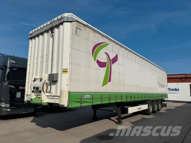 Krone SD * PR.PL * LIFTACHSE * BPW-ACHSEN *2,70 M HOCH نصف مقطورات بباب جانبي