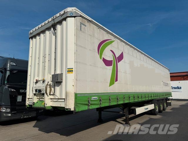 Krone SD * PR.PL * LIFTACHSE * BPW-ACHSEN *2,70 M HOCH نصف مقطورات بباب جانبي