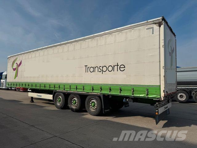 Krone SD * PR.PL * LIFTACHSE * BPW-ACHSEN *2,70 M HOCH نصف مقطورات بباب جانبي