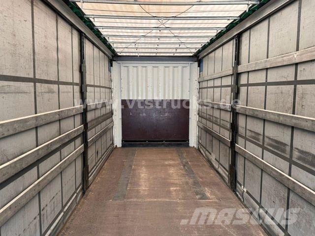 Krone SD Pritsche + Plane Edscha-Verdeck Tents puspiekabes