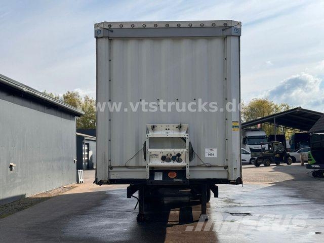 Krone SD Pritsche + Plane Edscha-Verdeck Tents puspiekabes