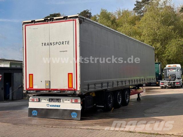 Krone SD Pritsche + Plane Edscha-Verdeck Tents puspiekabes