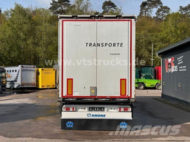 Krone SD Pritsche + Plane Edscha-Verdeck Tents puspiekabes