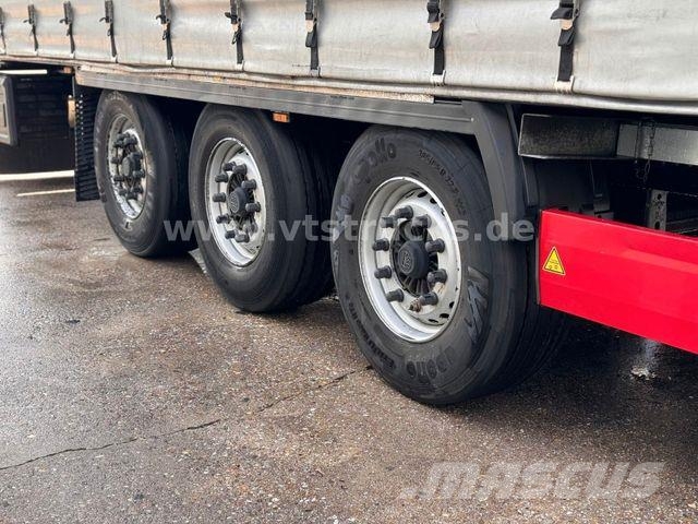 Krone SD Pritsche + Plane Edscha-Verdeck Tents puspiekabes