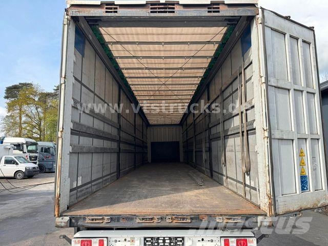 Krone SD Pritsche + Plane Edscha-Verdeck Tents puspiekabes