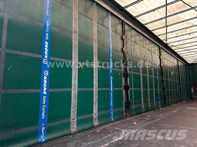 Krone SD Pritsche + Plane Mega Edscha-Verdeck Poluprikolice sa ciradom