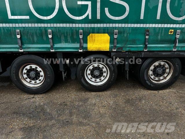 Krone SD Pritsche + Plane Mega Edscha-Verdeck Poluprikolice sa ciradom