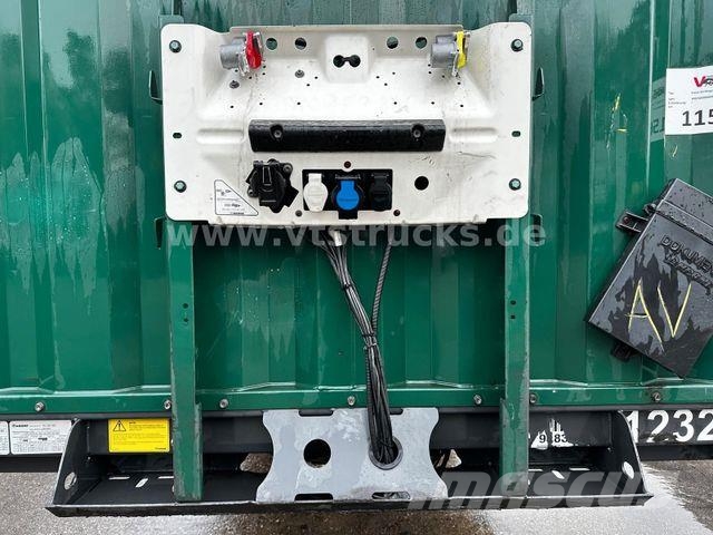 Krone SD Pritsche + Plane Mega Edscha-Verdeck Poluprikolice sa ciradom