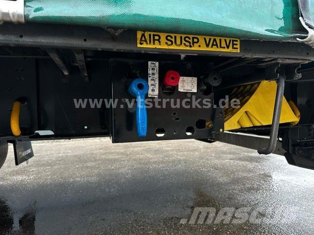Krone SD Pritsche + Plane Mega Edscha-Verdeck Poluprikolice sa ciradom