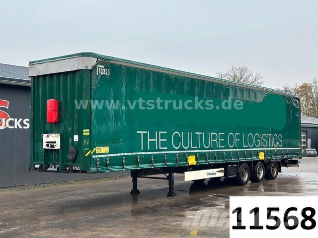 Krone SD Pritsche + Plane Mega Edscha-Verdeck Poluprikolice sa ciradom