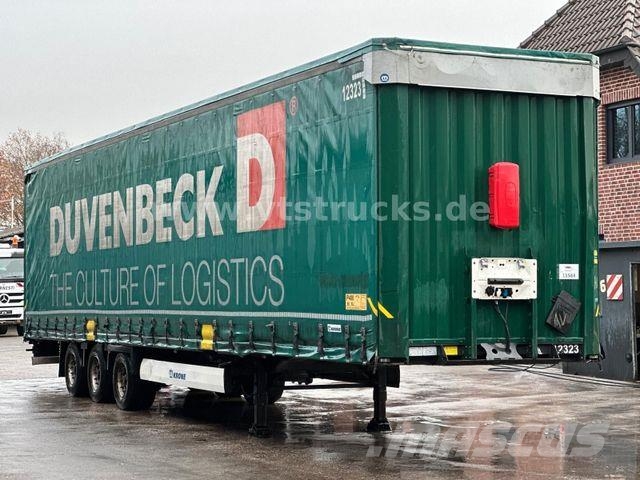 Krone SD Pritsche + Plane Mega Edscha-Verdeck Poluprikolice sa ciradom