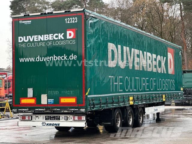 Krone SD Pritsche + Plane Mega Edscha-Verdeck Poluprikolice sa ciradom