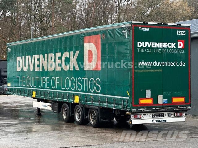 Krone SD Pritsche + Plane Mega Edscha-Verdeck Poluprikolice sa ciradom