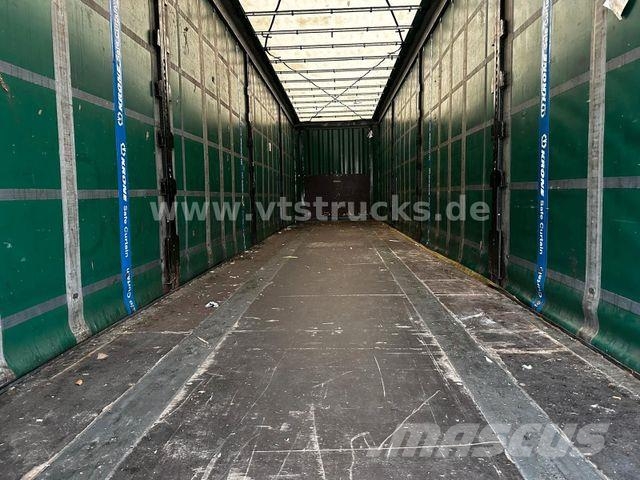 Krone SD Pritsche + Plane Mega Edscha-Verdeck Poluprikolice sa ciradom