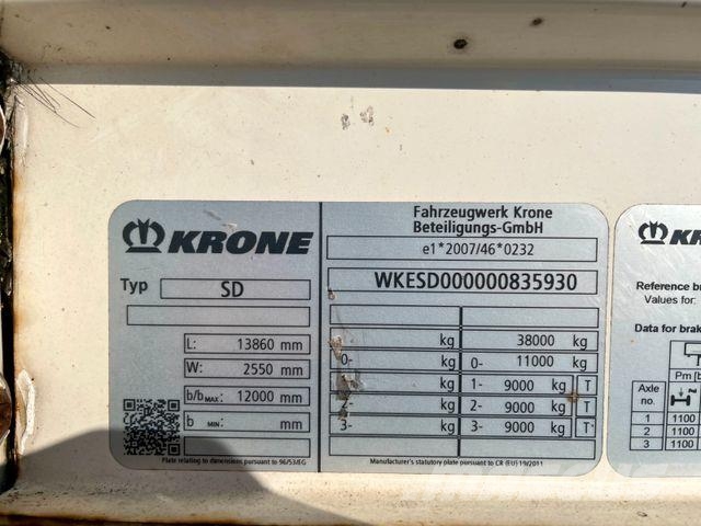 Krone SD Tautliner | 2x Lift*Schiebegardine*Edscha Polprikolice s ponjavo