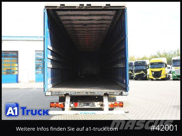 Krone SD Tautliner, Code XL, Coil, Bahn, verzinkt نصف مقطورات بباب جانبي