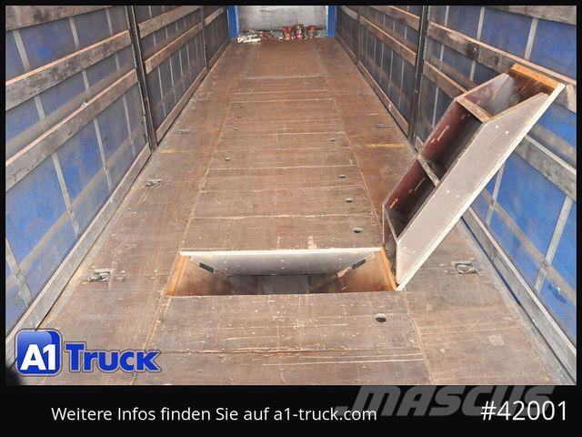 Krone SD Tautliner, Code XL, Coil, Bahn, verzinkt نصف مقطورات بباب جانبي