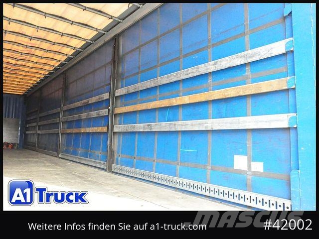 Krone SD Tautliner, Code XL, Coil, Bahn, verzinkt نصف مقطورات بباب جانبي