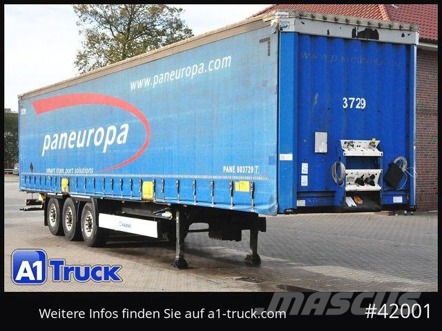 Krone SD Tautliner, Code XL, Coil, Bahn, verzinkt نصف مقطورات بباب جانبي