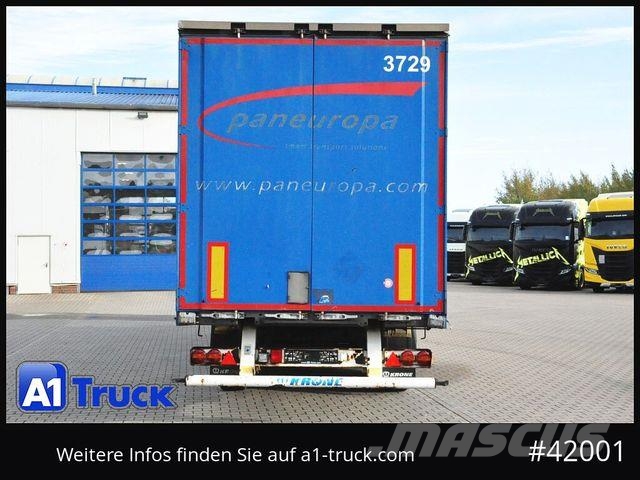 Krone SD Tautliner, Code XL, Coil, Bahn, verzinkt نصف مقطورات بباب جانبي