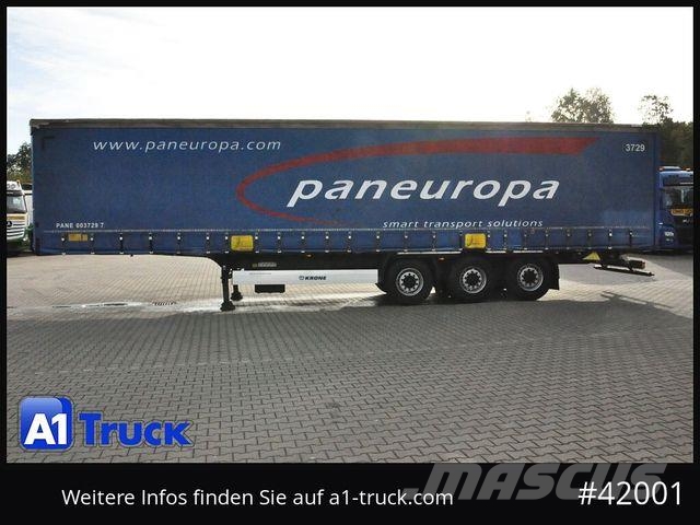 Krone SD Tautliner, Code XL, Coil, Bahn, verzinkt نصف مقطورات بباب جانبي