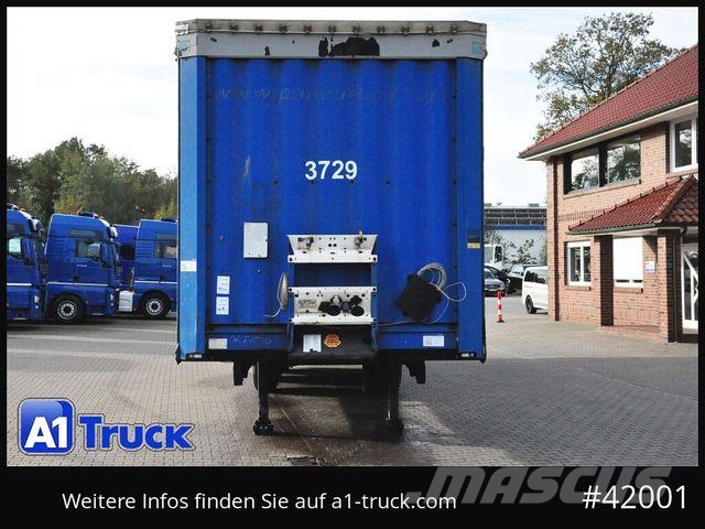 Krone SD Tautliner, Code XL, Coil, Bahn, verzinkt نصف مقطورات بباب جانبي