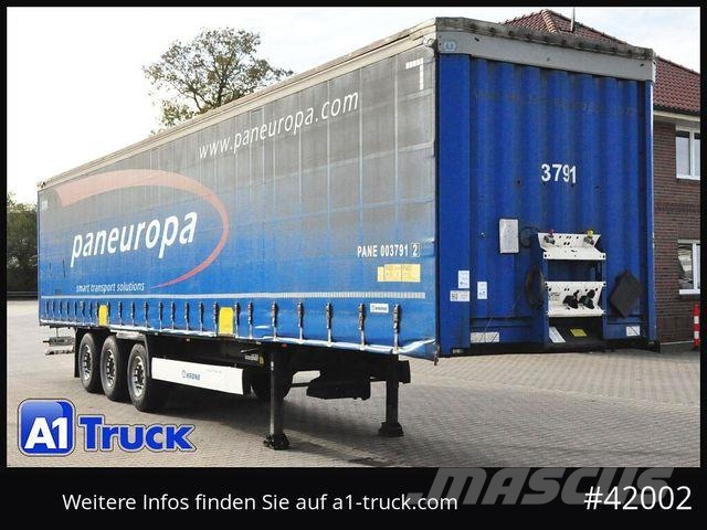 Krone SD Tautliner, Code XL, Coil, Bahn, verzinkt نصف مقطورات بباب جانبي