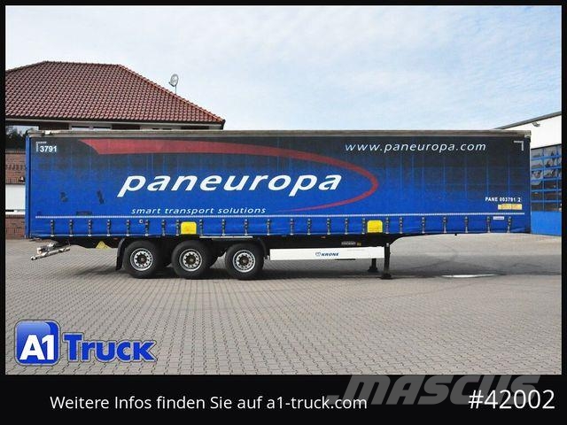 Krone SD Tautliner, Code XL, Coil, Bahn, verzinkt نصف مقطورات بباب جانبي