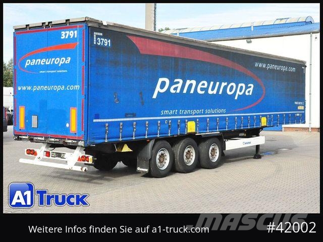 Krone SD Tautliner, Code XL, Coil, Bahn, verzinkt نصف مقطورات بباب جانبي