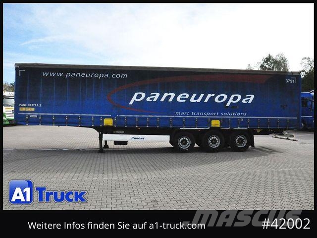 Krone SD Tautliner, Code XL, Coil, Bahn, verzinkt نصف مقطورات بباب جانبي