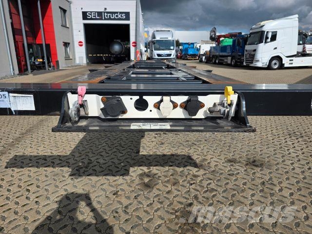 Krone SD | Teleskop | 11.035-12.640mm Semi remorque surbaissée