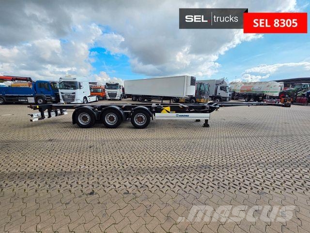 Krone SD | Teleskop | 11.035-12.640mm Semi remorque surbaissée
