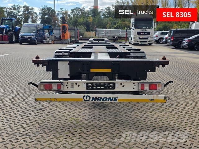 Krone SD | Teleskop | 11.035-12.640mm Semi remorque surbaissée