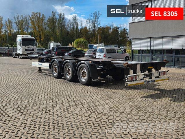 Krone SD | Teleskop | 11.035-12.640mm Semi remorque surbaissée