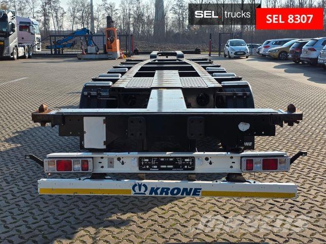 Krone SD / Teleskop / 11.035 - 12.640 Podvalníkové návesy