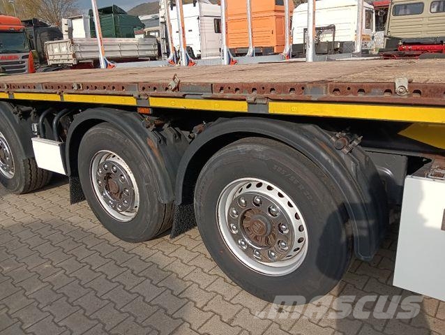 Krone SD27DA01CLNF TRIDEC LENKACHSE LIFT BPW Rungentas Low loader-semi-trailers