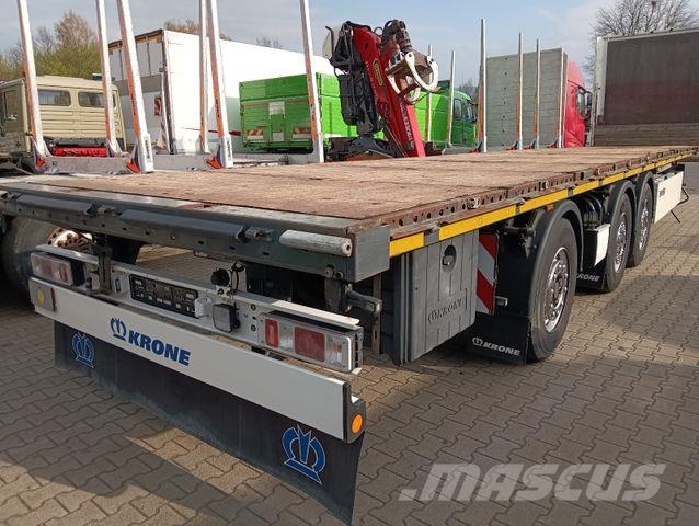 Krone SD27DA01CLNF TRIDEC LENKACHSE LIFT BPW Rungentas Low loader-semi-trailers