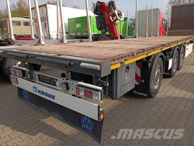 Krone SD27DA01CLNF TRIDEC LENKACHSE LIFT BPW Rungentas Low loader-semi-trailers
