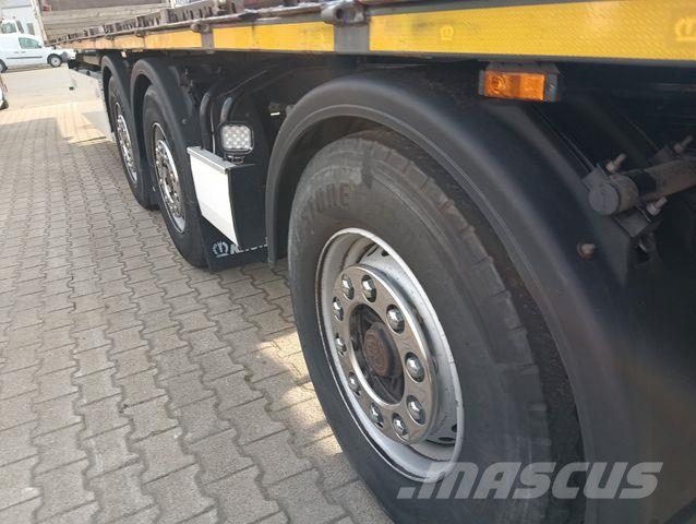 Krone SD27DA01CLNF TRIDEC LENKACHSE LIFT BPW Rungentas Low loader-semi-trailers