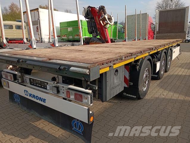Krone SD27DA01CLNF TRIDEC LENKACHSE LIFT BPW Rungentas Low loader-semi-trailers